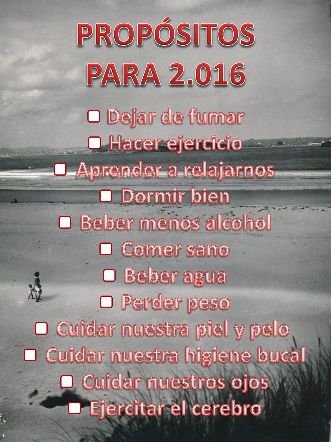 Lista de objetivos para 2.106