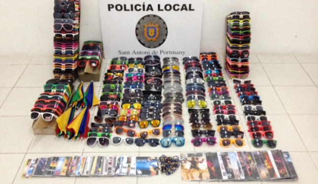 Gafas falsas