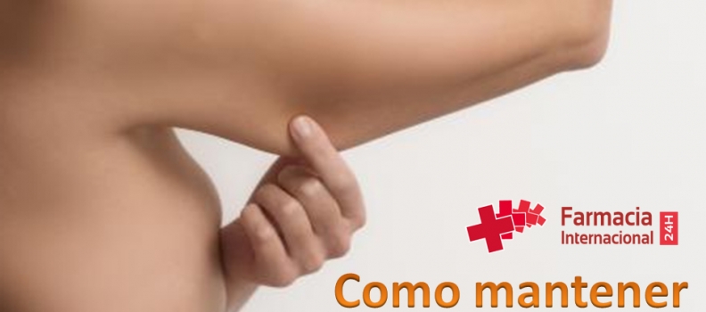 Como mantener tersa la piel
