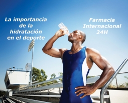 La importancia de la hidratación en deporte.